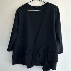 COS Black knit jacket